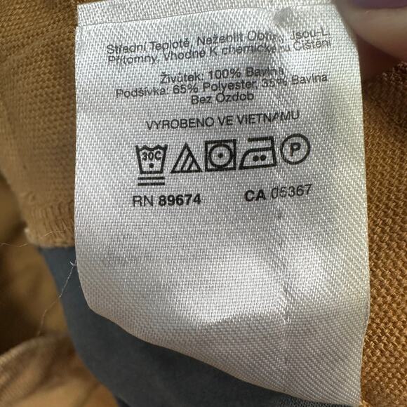 Mountain Hardwear Jackson Ridge Pants Womens 14 Copper Clay Cotton Canvas Jogger - Picture 8 of 12